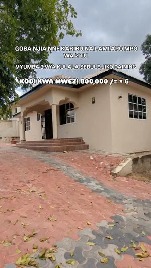 3 Bedrooms Apartment for Rent in Goba Njia Nne, Dar Es Salaam