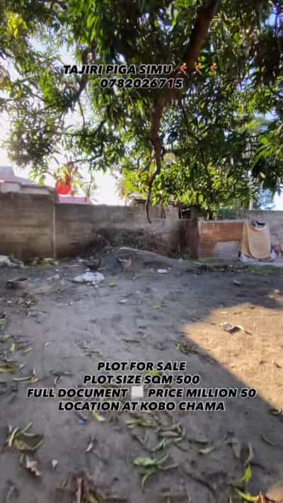 Residential Plot for Sale in Boko Chama, Dar Es Salaam (500 sqm)