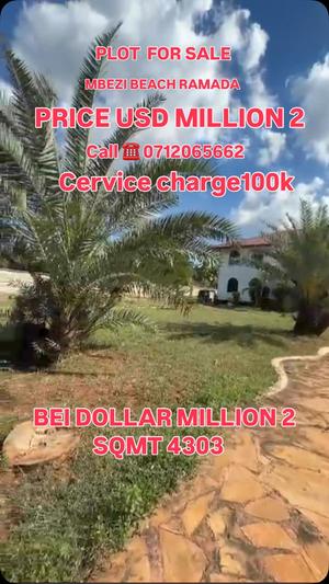 Residential Plot for Sale in Mbezi Beach, Dar Es Salaam (4303 sqm) Residential Plot for Sale in Mbezi Beach, Dar Es Salaam (4303 sqm)