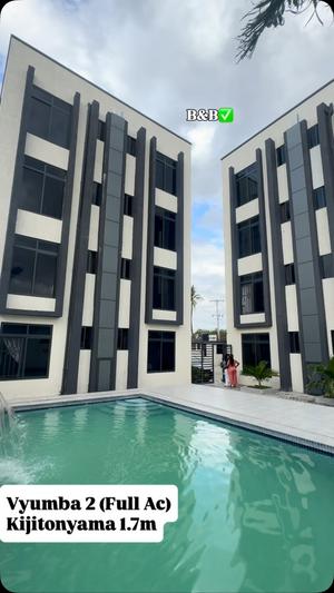 Apartment ya vyumba viwili inapangishwa Kijitonyama Ushuani, Dar Es Salaam