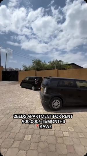 2 Bedrooms Apartment for Rent in Kawe, Dar Es Salaam