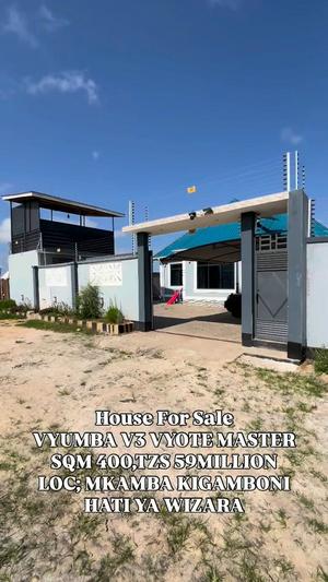 3 Bedrooms House for Sale in Dar Es Salaam (400 sqm) 3 Bedrooms House for Sale in Dar Es Salaam (400 sqm)