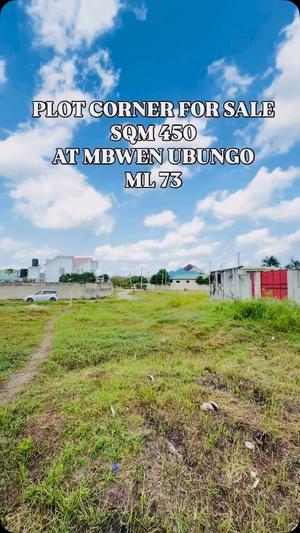 Plot for sale in Mbweni Ubungo, Dar Es Salaam sqm 450