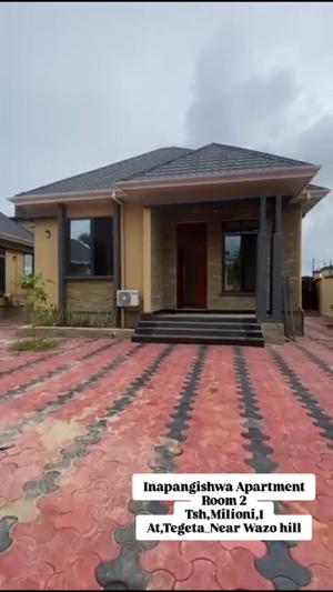 Apartment ya vyumba viwili inapangishwa Tegeta Wazo, Dar Es Salaam