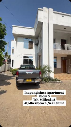 Apartment ya vyumba vitatu inapangishwa Mbezi Beach, Dar Es Salaam