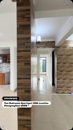 Apartment ya vyumba viwili inapangishwa Changanyikeni, Dar Es Salaam