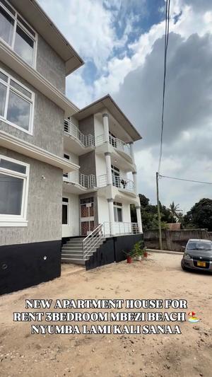 Apartment ya vyumba vitatu inapangishwa Mbezi Beach, Dar Es Salaam