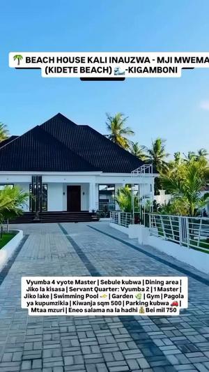 Nyumba ya vyumba vinne inauzwa Kibugumo Kidete, Dar Es Salaam (1500 sqm) Nyumba ya vyumba vinne inauzwa Kibugumo Kidete, Dar Es Salaam (1500 sqm)