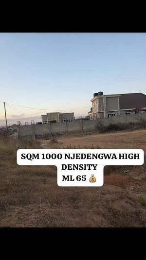 Residential Plot for Sale in Njedengwa High Density, Dodoma (1000 sqm) Residential Plot for Sale in Njedengwa High Density, Dodoma (1000 sqm)