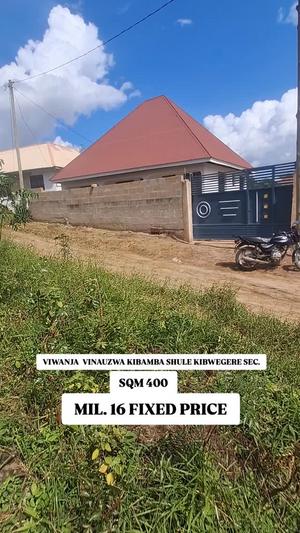 Kiwanja kinauzwa Kibamba, Dar Es Salaam sqm 400