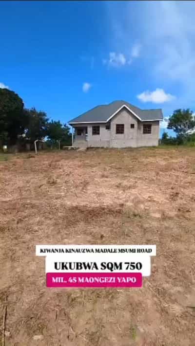 Kiwanja kinauzwa Madale Msumi, Dar Es Salaam (750 sqm) Kiwanja kinauzwa Madale Msumi, Dar Es Salaam (750 sqm)