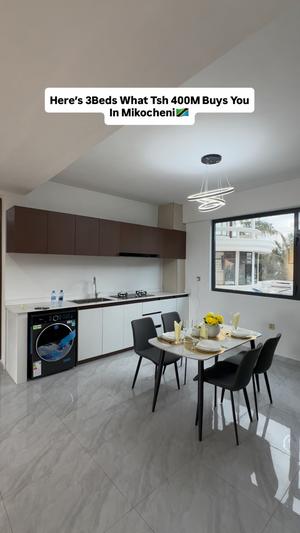 Apartment ya vyumba vitatu inauzwa Mikocheni, Dar Es Salaam (130 sqm) Apartment ya vyumba vitatu inauzwa Mikocheni, Dar Es Salaam (130 sqm)