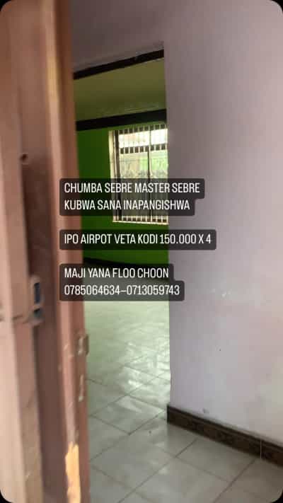 Apartment ya chumba kimoja inapangishwa Airport Veta, Dar Es Salaam