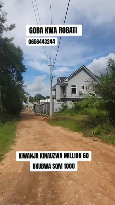 Kiwanja kinauzwa Goba kwa robat, Dar Es Salaam (1000 sqm)