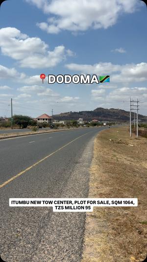 Kiwanja kinauzwa Iyumbu New Town Center, Dodoma sqm 1064 Kiwanja kinauzwa Iyumbu New Town Center, Dodoma sqm 1064
