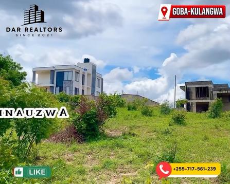 Viwanja vinauzwa Goba Kulangwa, Dar Es Salaam Viwanja vinauzwa Goba Kulangwa, Dar Es Salaam