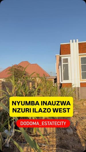 Nyumba ya vyumba vitatu inauzwa Ilazo, Dodoma (600 sqm)