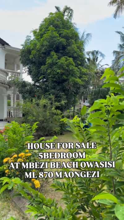 Nyumba ya vyumba vitano inauzwa MBEZI BEACH OWASISI, Dar Es Salaam (1500 sqm) Nyumba ya vyumba vitano inauzwa MBEZI BEACH OWASISI, Dar Es Salaam (1500 sqm)