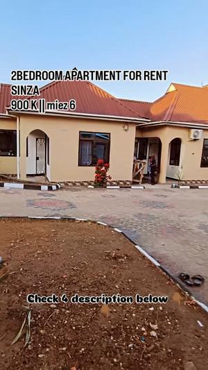 Nyumba ya vyumba viwili inapangishwa Sinza, Dar Es Salaam