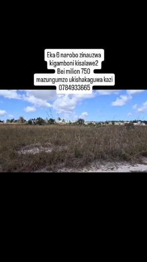 Kiwanja (Industrial Plot) inauzwa Kigamboni Kisalawe, Dar Es Salaam (6.5 acre) Kiwanja (Industrial Plot) inauzwa Kigamboni Kisalawe, Dar Es Salaam (6.5 acre)