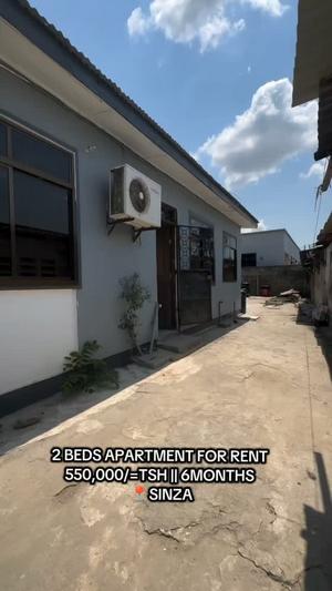 Apartment ya vyumba viwili inapangishwa Sinza, Dar Es Salaam Apartment ya vyumba viwili inapangishwa Sinza, Dar Es Salaam