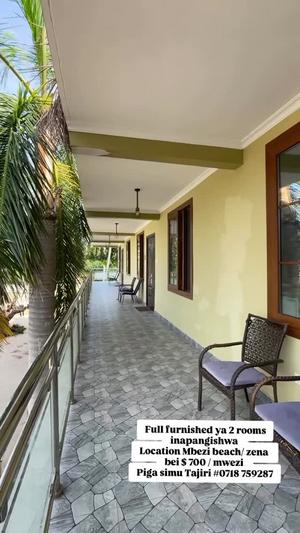 Nyumba (Furnished) ya vyumba viwili inapangishwa Mbezi Beach, Dar Es Salaam