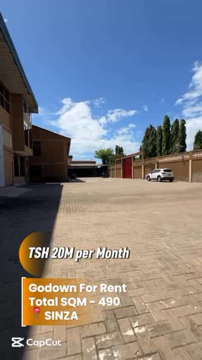 Godauni, Ghala inapangishwa Sinza, Dar Es Salaam (490 sqm)