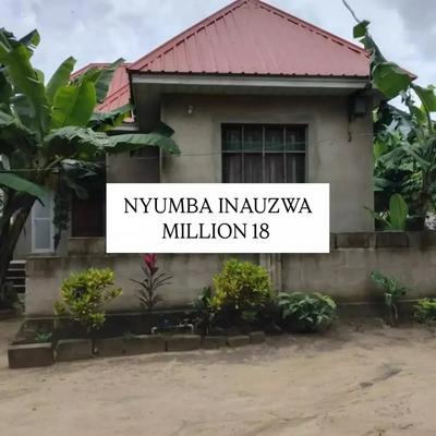 Nyumba ya vyumba viwili inauzwa Kibaha Kongowe, Pwani (225 sqm)