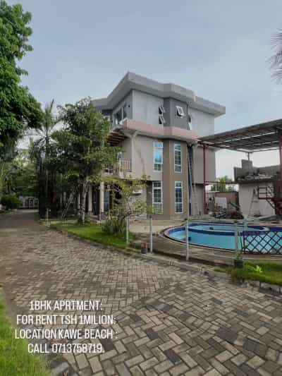 Apartment ya chumba kimoja inapangishwa Kawe Beach, Dar Es Salaam