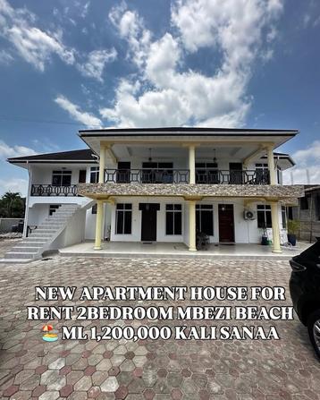 Nyumba/Apartment ya vyumba viwili inapangishwa Mbezi Beach, Dar Es Salaam