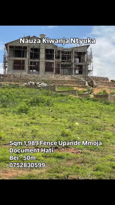 Kiwanja kinauzwa Ntyuka Mlimani, Dodoma (1989 sqm)