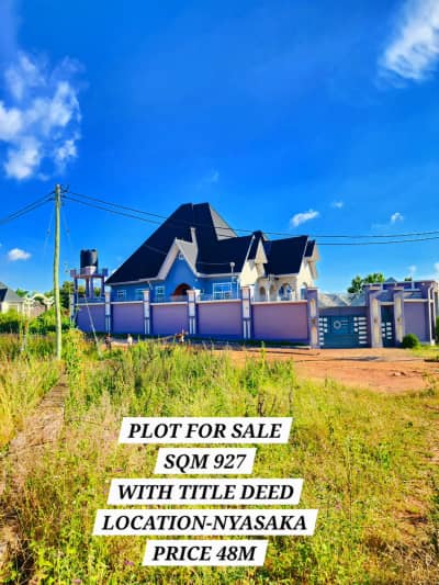 Kiwanja kinauzwa Nyasaka, Mwanza