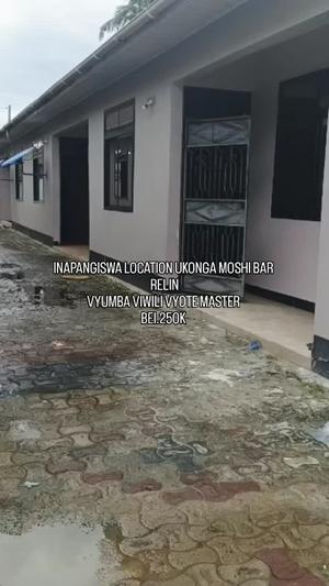 Nyumba ya vyumba viwili inapangishwa Ukonga Moshi Bar, Dar Es Salaam