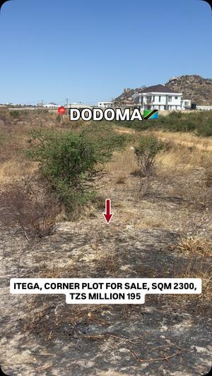 Kiwanja kinauzwa Itega, Dodoma sqm 2300 Kiwanja kinauzwa Itega, Dodoma sqm 2300