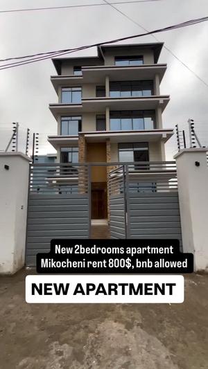 Apartment ya vyumba viwili inapangishwa Mikocheni, Dar Es Salaam