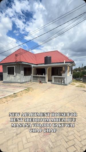 Apartment ya vyumba vitatu inapangishwa Mbezi Beach Masana Juu, Dar Es Salaam Apartment ya vyumba vitatu inapangishwa Mbezi Beach Masana Juu, Dar Es Salaam