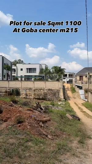 Plot for sale in Goba Center, Dar Es Salaam sqm 1100 Plot for sale in Goba Center, Dar Es Salaam sqm 1100