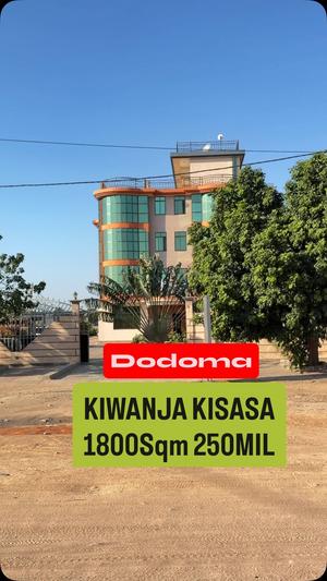 Plot for sale in Kisasa, Dodoma sqm 1800
