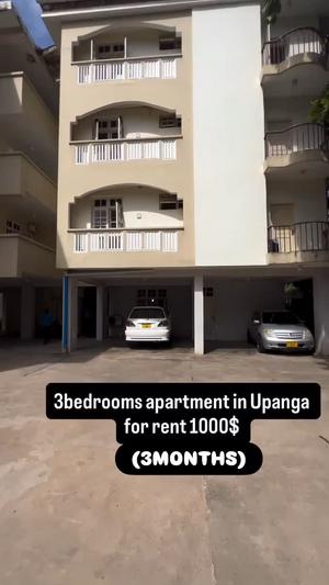 Apartment ya vyumba vitatu inapangishwa Upanga, Dar Es Salaam Apartment ya vyumba vitatu inapangishwa Upanga, Dar Es Salaam