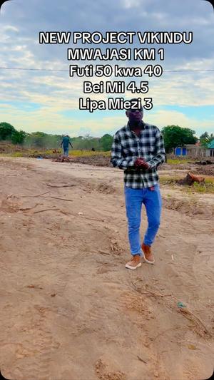 Viwanja vinauzwa Vikindu Mwajasi, Pwani Viwanja vinauzwa Vikindu Mwajasi, Pwani