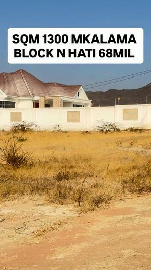 Plot for sale in Mkalama Block N, Morogoro sqm 1300 Plot for sale in Mkalama Block N, Morogoro sqm 1300