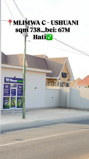 Kiwanja (Residential/Commercial) kinauzwa Mlimwa C - Ushuarani, Dodoma (738 sqm)