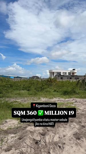 Plot for sale in Kigamboni, Dar Es Salaam sqm 360