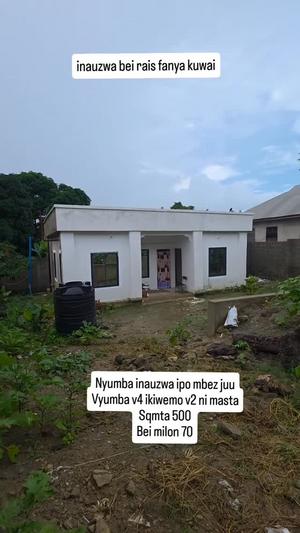 Nyumba ya vyumba vinne inauzwa Dar Es Salaam (500 sqm)