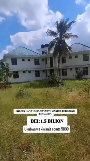 Nyumba ya vyumba 32 inauzwa Mbezi Luguruni, Dar Es Salaam Nyumba ya vyumba 32 inauzwa Mbezi Luguruni, Dar Es Salaam