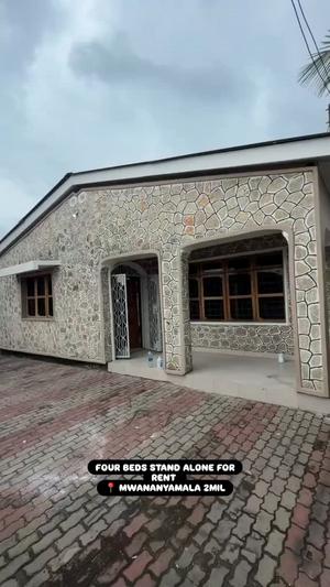 4 Bedrooms House/Apartment for Rent in Mwananyamala, Dar Es Salaam