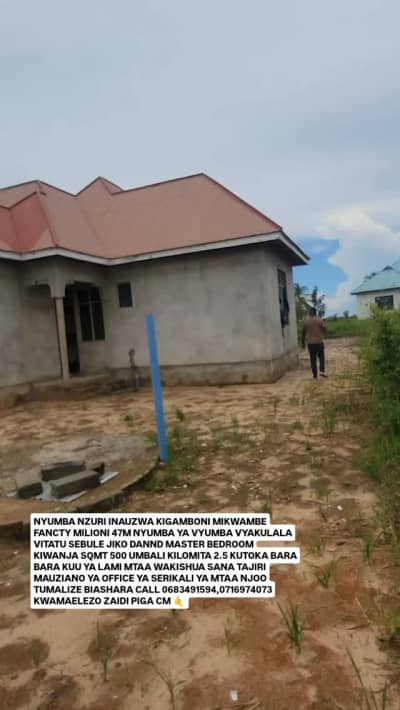 Nyumba inauzwa Kigamboni, Dar Es Salaam