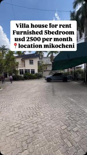 5 Bedrooms Furnished Villa for Rent in Mikocheni B, Dar Es Salaam 5 Bedrooms Furnished Villa for Rent in Mikocheni B, Dar Es Salaam