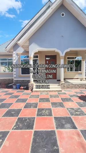 3 Bedrooms House for Rent in Gongolamboto, Dar Es Salaam
