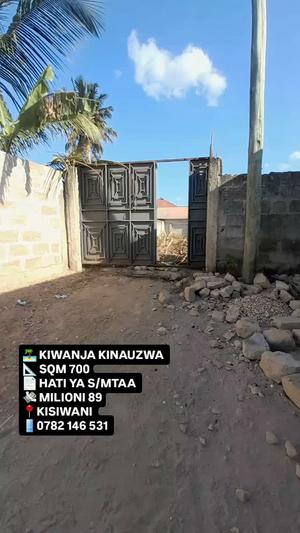 Residential Plot for Sale in Kigamboni Kisiwani, Dar Es Salaam (700 sqm) Residential Plot for Sale in Kigamboni Kisiwani, Dar Es Salaam (700 sqm)